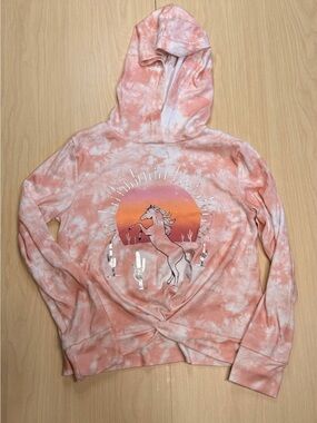 Girls Long Sleeve TShirt w/hoodie